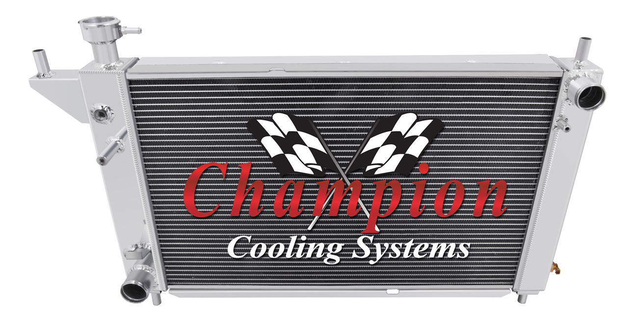 High Flow Aluminum Race Radiator for Ford Mustang 94-95 Manual